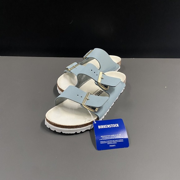 Birkenstock Arizona BS Light Blue Women's Size EU 37 US 6 Sandals‎ Slides - Picture 1 of 10